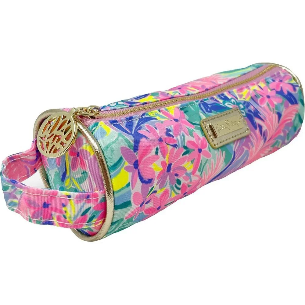 Colorful Zipper Pencil Case Small Travel Organizer for Stationery and Accessorie